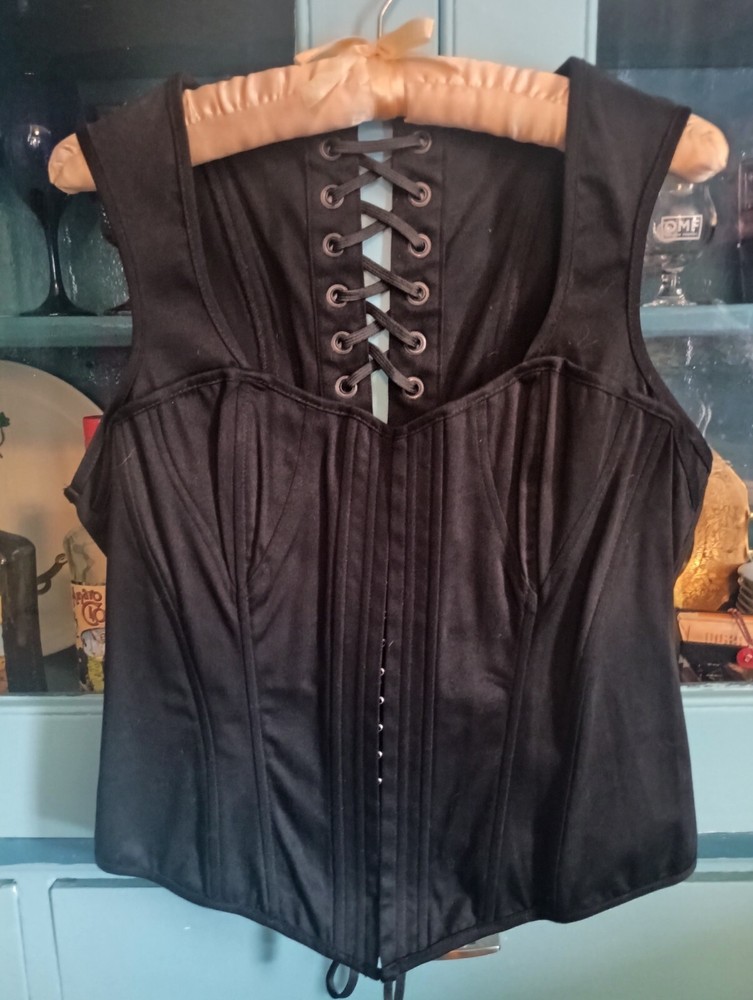 Lip Service Blacklist corset top sz XL euc vintage goth Y2K tripp