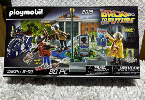 Playmobil Back to The Future Hoverboard Chase Playset - 70634 - Afbeelding 1 van 6