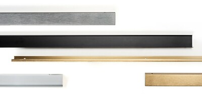 Viefe Möbelgriff WAY 0518 Schubladengriff Kantengriff Griffleiste 50 - 1100 mm