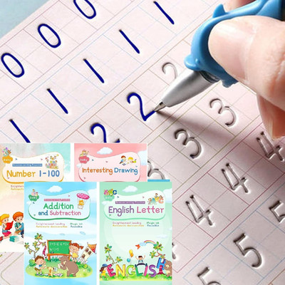 Magic Ink Copybooks for Kids Reusable Handwriting Workbooks for Preschools Groov