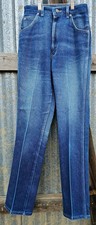Vintage Lee Jeans sz 12M 26x31 Blue Zipper Fly