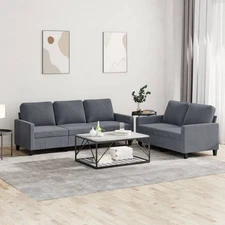 Sofa Set Dark Grey