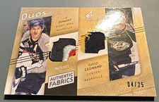 2008-09 SP Game Used Edition - Authentic Fabrics Duos David Legwand, J.P. Dumont