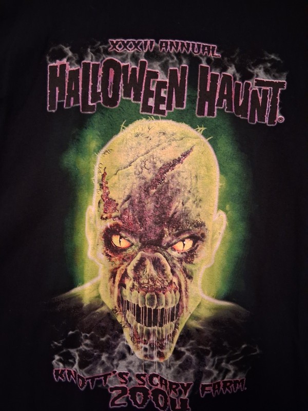 Knott's Scary Farm 2004 Halloween Haunt T-Shirt ( NEW ) XL