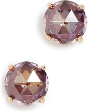 NEW KATE SPADE GOLD PLATED BERRY BRIGHT IDEAS PRISM CRYSTAL STUD EARRINGS + BOX