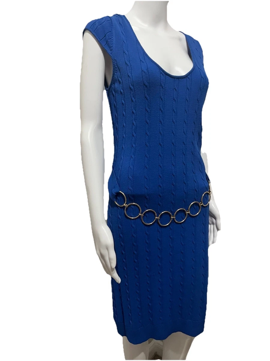 slim fit dress slacks Sheer Flutter Sleeve Knit Dress in Navy