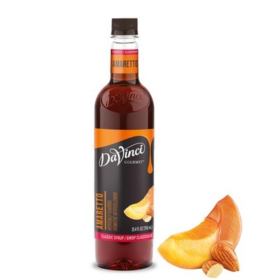 Classic Amaretto Syrup, 25.4 Fluid Ounces Pack of 1