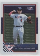 2017 Panini USA Baseball Stars & Stripes Longevity Mike Rivera #21 4r3