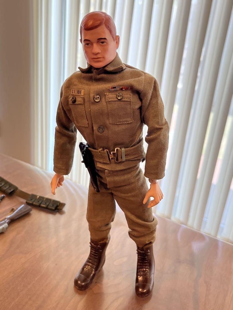 GI Joe Hasbro the 60s Action Soldier Rare Vintage Used With Box