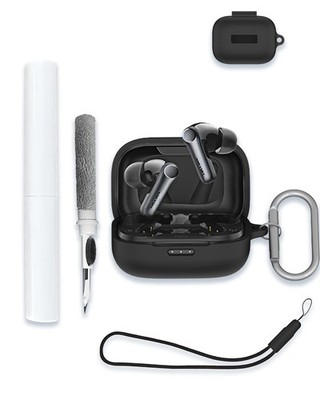 Case for EarFun Air Pro 4 Adaptive Hybrid Noise Canceling Wireless Earbuds, S...