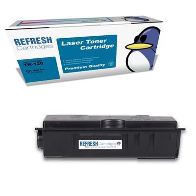 Refresh Patronen schwarz TK120 Toner kompatibel mit Kyocera Druckern