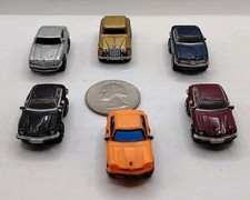 Galoob Vintage Micro Machines European Luxury Car Lot of 6