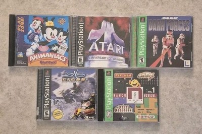 Playstation 1 PS1 games lot bundle 5 Games