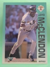 1992 Fleer - Lloyd McClendon #560 - Pittsburgh Pirates 