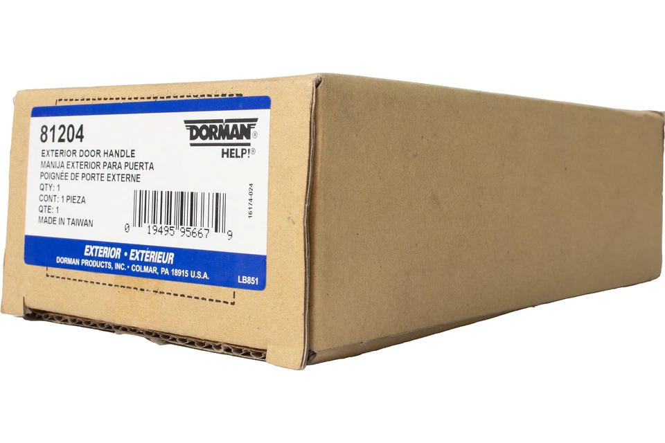Dorman Front Left Exterior Door Handle Fits 2012-2019 Nissan Versa Part ID 81204 Foto 3 de 4
