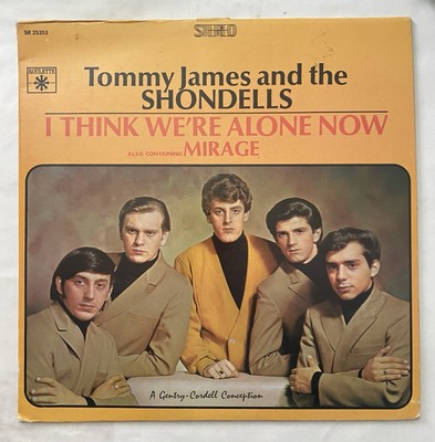 TOMMY JAMES & THE SHONDELLS I Think We're Alone Now ROULETTE SR 25353 LP Vinyl