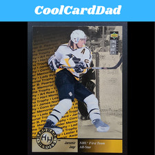 Jaromir Jagr 1995-96 Collector's Choice Hardware Heroes #389 Pittsburgh Penguins