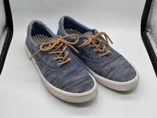 Sperry Shoes Men's Size 9 Striper II Sneakers Leather Laces/Denim/STS19249