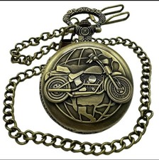 49002 - Invicta Vintage Road Warrior Pocket Watch - 47mm Bronze