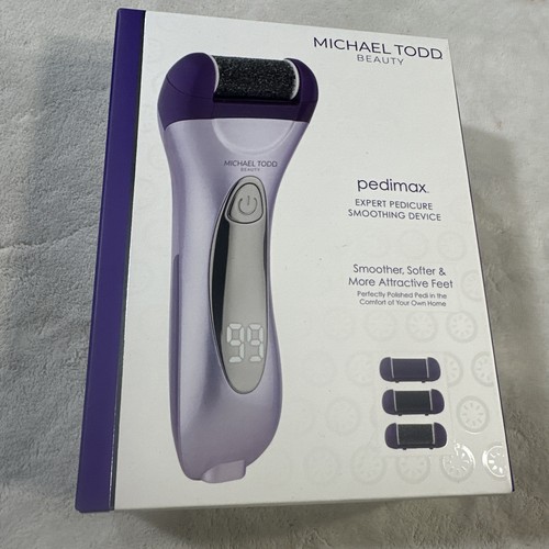 Michael Todd Beauty Pedimax Personal Expert Pedicure Smoothing Device Brand New