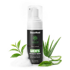Men's Intimate Wash   pH Balanced Foaming Tea Tree Groin Cleanser, Odor Control