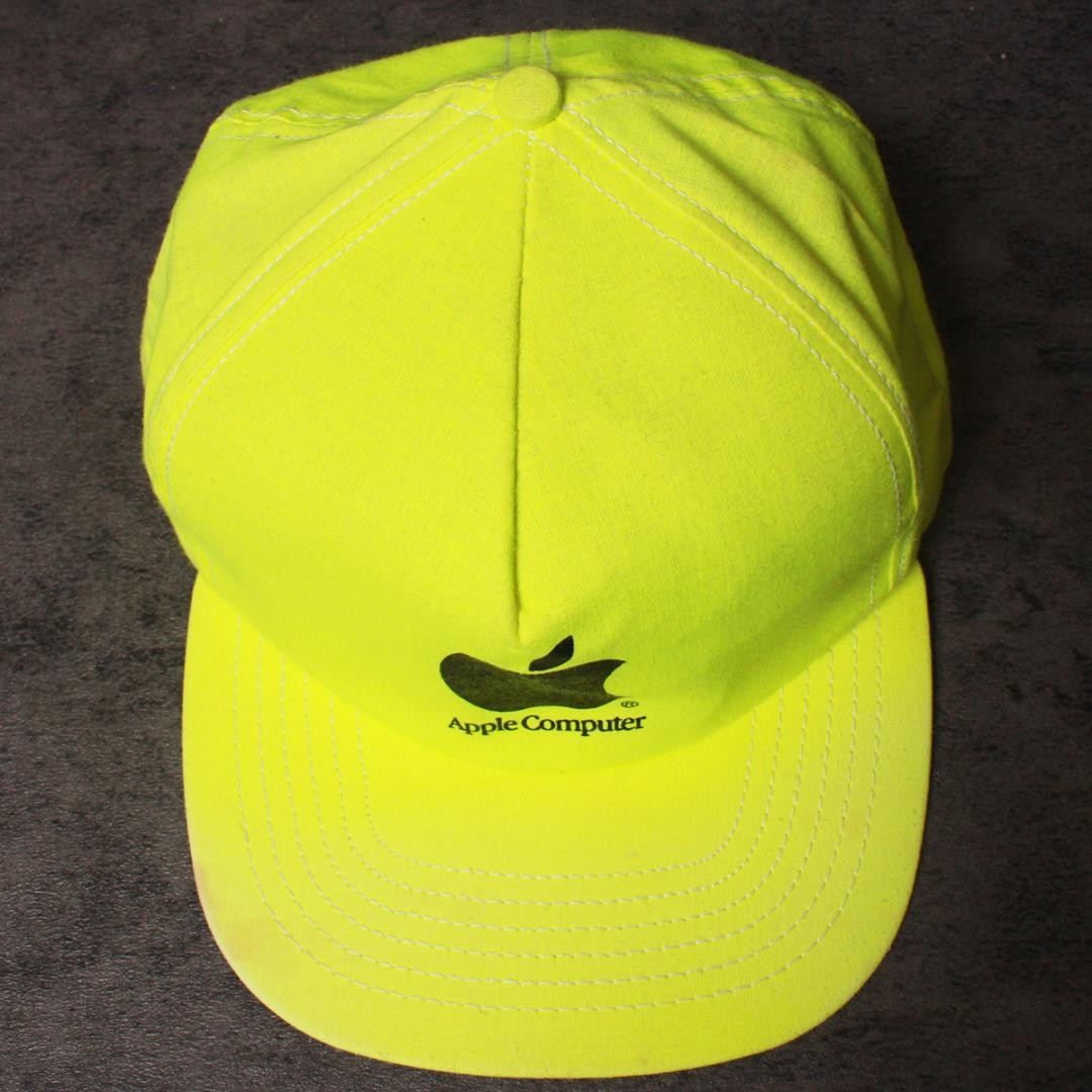 MAC Mac Apple Computer Snapback Cap Neon - image 2