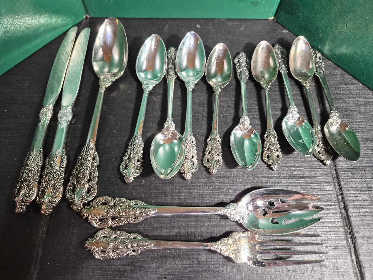 Godinger Baroque In Antique Us Silver-Plated Flatware for sale | eBay