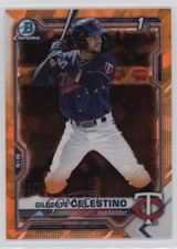 2021 Bowman Chrome Sapphire Edition Prospects 8/75 Gilberto Celestino 13iq