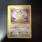Meowth 56/64 - Jungle Unlimited Pokemon Card - Vintage WOTC D60