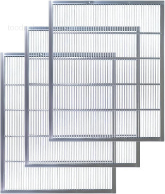 3Pcs Queen Excluder Metal Queen Bee Excluder for 10 Frame Beehive Beekeeping..
