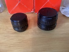 pentax 110 18mm F/2.8 mm lens& 110 50mm F/2.8 lens + free camera spares