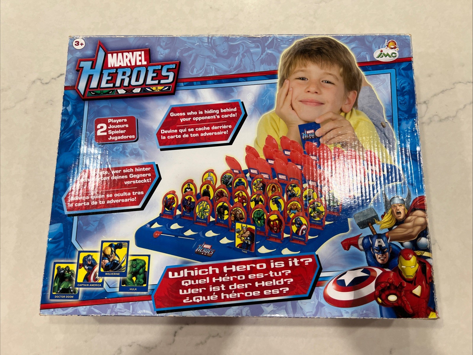 marvel heroes board game