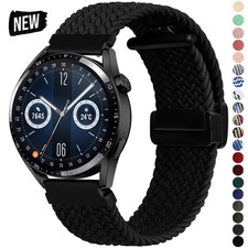 18mm 20mm 22mm Replacement Nylon Loop Braided Wrist Band Smartwatch Sports Strap