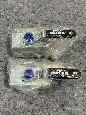 #ad #ad BALON LM 07362 3 4quot; NPT Ball Valve Carbon Steel 3000 PSI Full Port LOT OF 2 $34.99