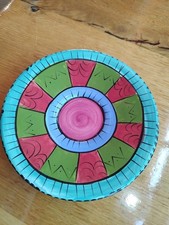 Hand-painted piece Saucer from Penzo of Zimbabwe 1998