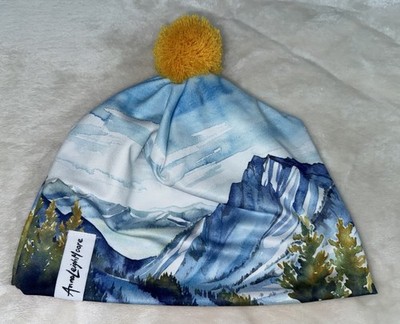 Winter Sports Beanie by Anne Leigh Moore Art Hat
