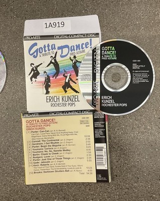 otta Dance - A Tribute To Fred Astaire by Erich Kunzel (CD, 1988) No Case #1A919