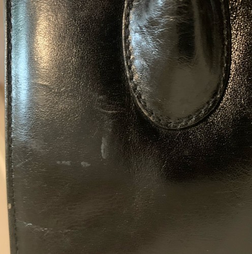 JOOP! Vintage Black Leather Women's Shoulder Bag - Picture 10 of 12