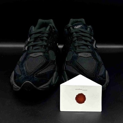 Size 9 - New Balance 9060 Triple Black Suede for sale online | eBay