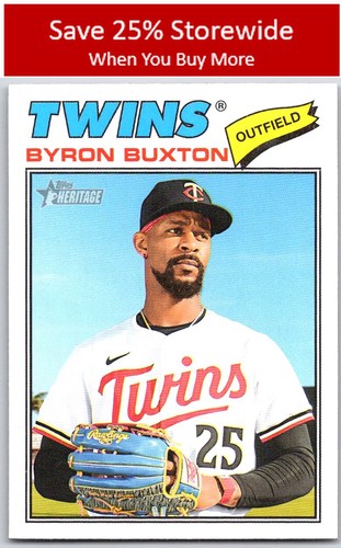 2026 Topps Heritage #253 Byron Buxton | Baseball Card