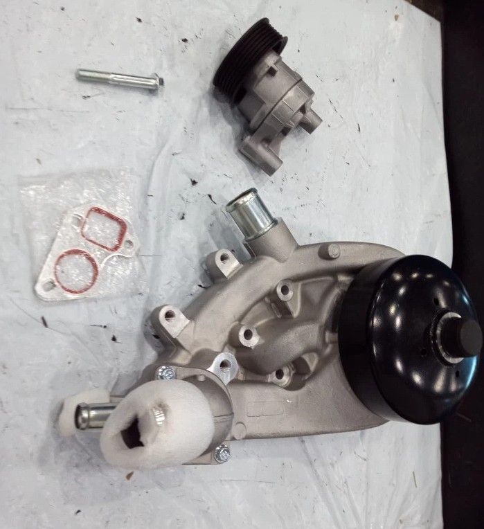 Engine Water Pump w/ Thermostat &Tensioner for 2007-2019 Chevrolet Silverado GMC