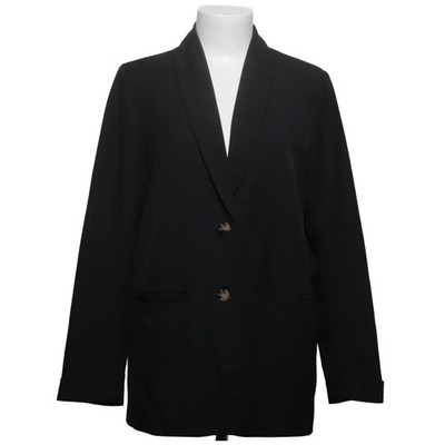 Pieces, Blazer, Größe: S, Schwarz, Elasthan/Polyester, Einfarbig, Damen #WLW