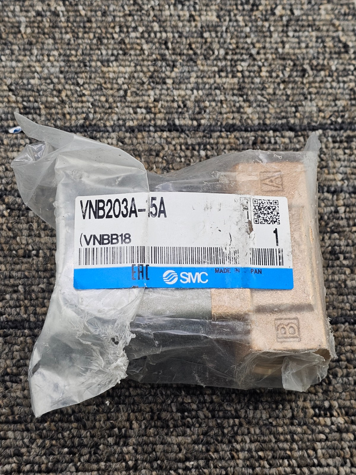 SMC VNB203A-15A Flow Process Valve 1N1-4N 101kPa~1MPa Main