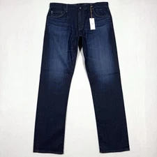 Adriano Goldschmied Jeans Men 36x34 The Ives Modern Athletic Dark Wash Denim NWT