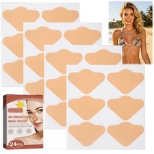 24 Pcs Sun Protection Nose Patches Outdoor Sunblock Nose Skin Patch UV Stickers