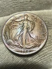 1944 Walking Liberty Silver Half Dollar Gem BU- UNC  PQ Original Beauty ✨ Toned