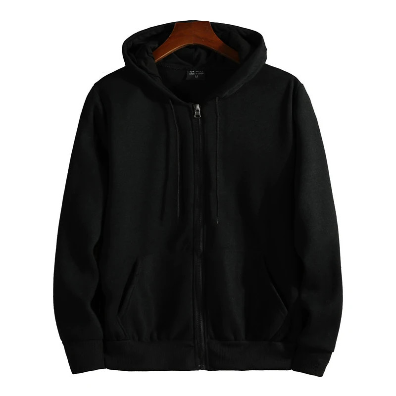 Zipper Hoodies Autumn Winter Men's New Long Sleeve Hooded Sw