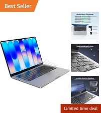 Ultra Thin Keyboard Cover for 2025-2021 M5/M4/M3/M2/M1 Pro/Max MacBook Pro 14...