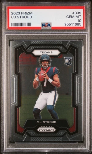 2023 Panini Prizm CJ Stroud #339 PSA 10