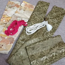 Japanese Katana/Tachi Sword Bag Set – Handmade from Antique Obi samurai 9868